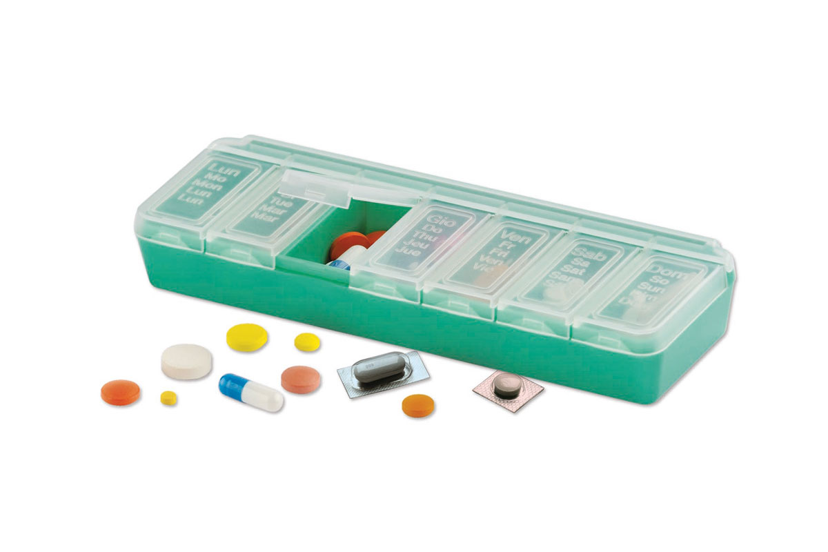 31 mensile pillola Organizzatore , portabile Portapillole , Scatola di  medicina , pillola Supporto , di grande capacità stoccaggio Contenitore per  quotidiano